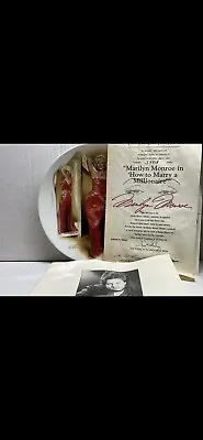 The Marilyn Monroe “How To Marry A Millionaire”Collection Plate #4 • $16.99