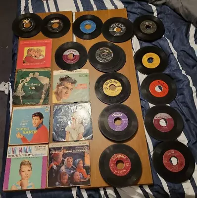 HUGE 75+ Record Lot!!! ~ 1950s ~ Capitol ~ Columbia ~ MGM ~ Etc • $49.99