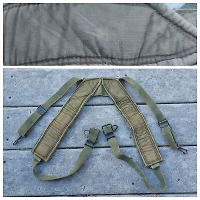 Vietnam War US Army USGI M56 M1956 Suspenders H Harness Size Long • $22