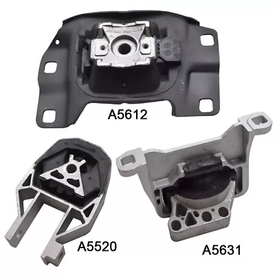 Engine Motor & Transmission Mount Set For 2013-2016 Ford Escape 2.0L Auto Trans. • $50