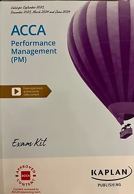 ACCA Performance Management Exam Kit • £15