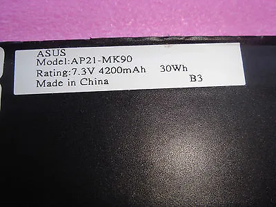 Original Battery ASUS Eee PC T91 AP21-MK90 Genuine New • $120.73