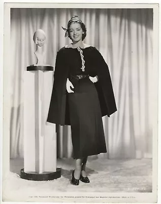 Marsha Hunt Stylish Gown Paramount 1935 Stunning Portrait Orig Vintage Photo 450 • $31.99