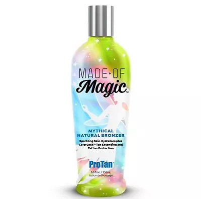 £12.99 • Buy Pro Tan Made Of Magic Sunbed Tanning Lotion Cream Tattoo Protect Non Tingle