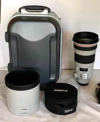 Canon EF 300mm F/2.8L IS II USM Lens. W/Case Hood  Cover. Ex. Condition! • $1799