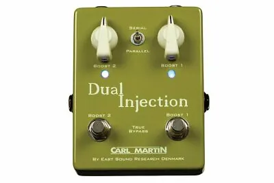 Carl Martin Dual Injection Boost Stomp Box Effect Pedal - CM0221 • $139