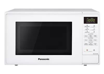 New Panasonic NN-E27JWMBPQ Compact Solo Microwave Oven 20L 800W White • £99.99