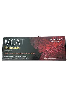 $10 • Buy Kaplan Test Prep Flashcards MCAT 4th Edition. USED