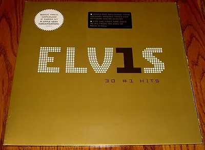 Elvis 30 #1 Hits Original Double Lp Still In Shrink Wrap With 2 Hype Stickers • $249