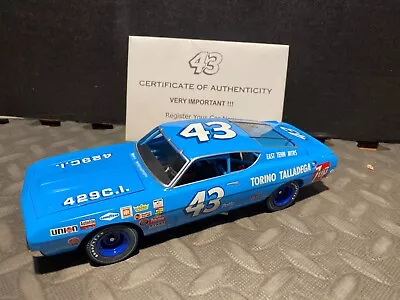 1/24 Wix Richard Petty #43 1969 Ford Talladega 428 100th Win Nascar Victory Blue • $79.99