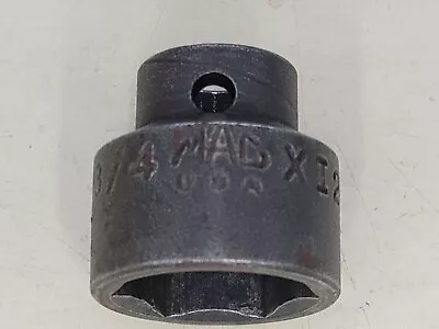 Mac Tools Usa # Xi246 3/8  Drive 6 Point 3/4  Shallow Impact Socket - Free Ship • $10.98