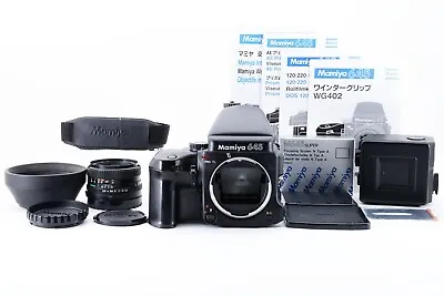 [MINT W/2 F.Backs] Mamiya 645 Pro TL Body AE Finder  80mm F/2.8 N Lens Japan 840 • $899.99