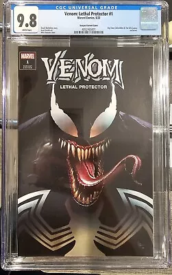 VENOM: LETHAL PROTECTOR #1 CGC 9.8 Mico Suayan Color Variant Brand New Case • $19.99