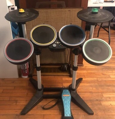 $175 • Buy Rock Band 2 Game & Wireless Drum Kit Bundle Xbox 360 