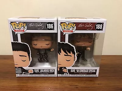 Elvis Bundle Jailhouse Rock 186 68 Comeback Special 188 Funko Pop Presley • $20