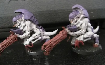 40K Tyranids Hive Guards 1 X Metal & 1 X Plastic  Painted. • $90