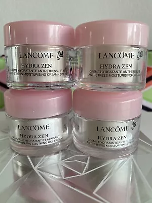 £30 • Buy Lancome Hydra Zen 3 X ANTI-STRESS & 1 X GEL MOISTURISER TOTAL 60MLS BRAND NEW