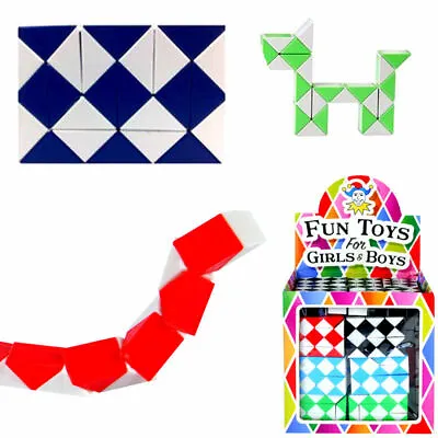 £1.99 • Buy  Snake Puzzle Mini Magic Cube Twist Fidget Toy Boys Girls Party Bag Fillers