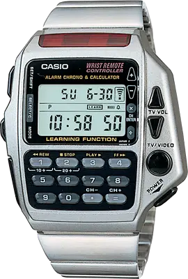 VINTAGE REMOTE TV CONTROL Casio Men's Watch CMD40F-7CB Preowned • $227.99