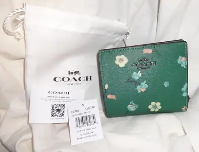 Coach Snap Wallet With Mystical Floral Print • $89.99