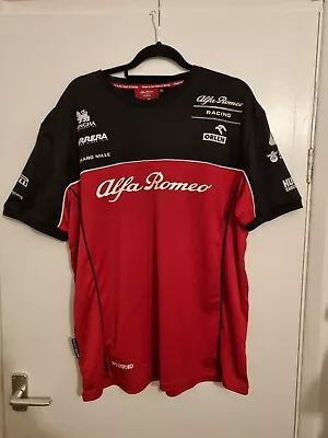 £27 • Buy 2020 Alfa Romeo Racing F1 Team T Shirt  Official Licensed Products. XXL