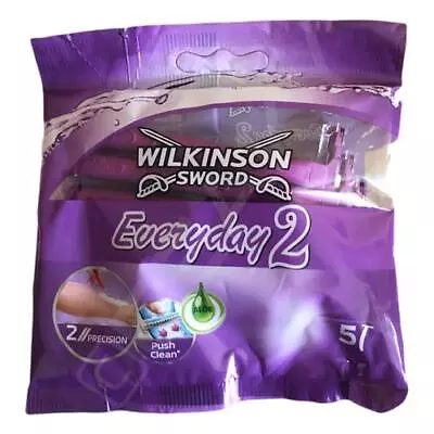 Disposable Razor For Women Every Day 2 From WILKINSON SWORD   [1 X Value 5 Pack] • £3