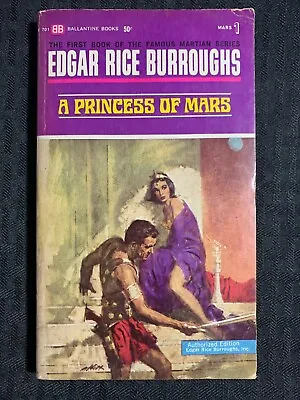 1963 A PRINCESS OF MARS By Edgar Rice Burroughs VG+ 4.5 1st Ballantine Paperback • $12.25