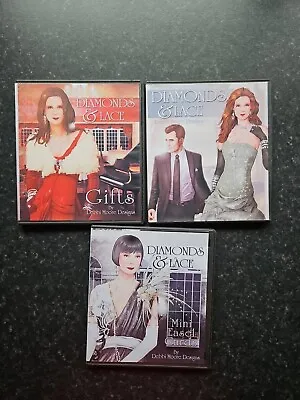 Set 3 Debbie Moore Diamond & Lace Cd Rom Collection For Card Making • £1