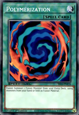 POLYMERIZATION COMMON SPEED DUEL MIXED SETS YuGiOh • £1.99