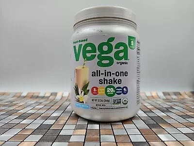 Vega One Organic All In One Shake Mix French Vanilla 12.2oz BB 03/28/24 • $19.99