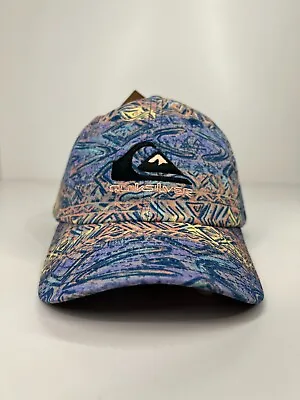 Quiksilver Baseball Cap Hat Adjustable One Size Fits Most Multicolour Pattern • $39.95