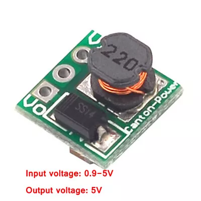 Step-Up Voltage Boost Converter Board 1.5V 1.8V 2.5V 3V 3.3V 3.7V 4.2V To 5V • $0.72