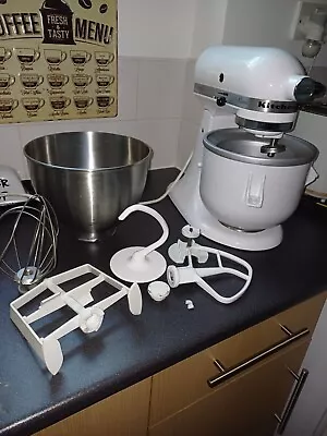 £51 • Buy Kitchen Aid Food  Mixer With All Attachments 
