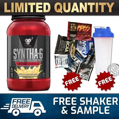 Bsn Syntha 6 Edge 2lb || Premium Whey Protein Powder Lean Muscle Growth # • $59.95