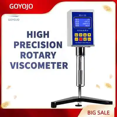 Digital Rotary Viscometer Newtonian Liquid Viscosity Meter Tester NDJ-5S NDJ-9S • $110.25