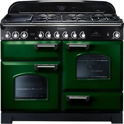 Rangemaster CDL110DFFRG/C Classic Deluxe 109cm Dual Fuel Range Cooker 5 Burners • £2869