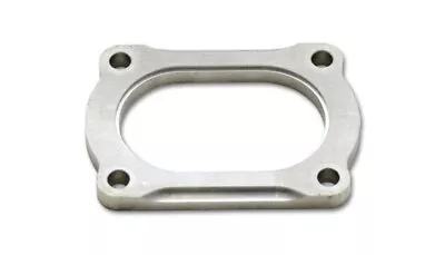 Vibrant T304 SS 4 Bolt Flange For 3.5in O.D. Oval Tubing • $108.39