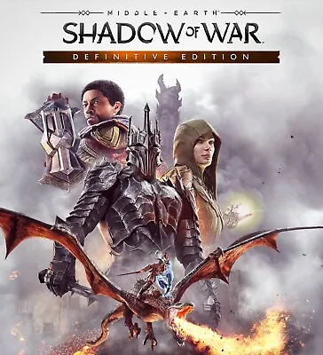 Middle-Earth Shadow Of War Definitive Edition (PC Game Steam Key - No CD/DVD) • $4.99