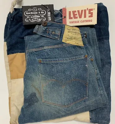 $169.99 • Buy Levis Vintage Clothing LVC Vault Piece 1915 201 Jeans Levi's USA 101 Denim Levi