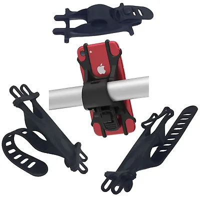 Universal Cell Phone Bike Holder Handle Bar Cradle For Bicycles & Motorcycles • $6.95