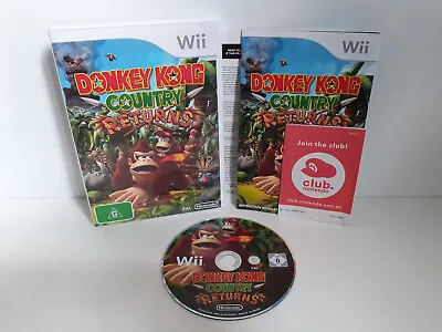 $19.50 • Buy Donkey Kong Country Returns - Complete, Excellent Condition AUS (Nintendo Wii)