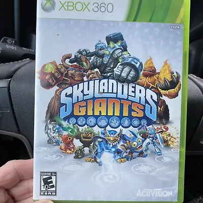 Xbox 360 Skylanders Giants Video Game With Case 2012 Activision Rated E • $14.95