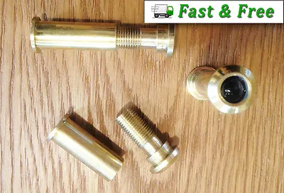£4.15 • Buy Door Spy Peep Hole Security Viewer 160° Wide Angle Solid Brass - From £1.70 Each