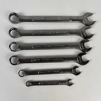 Vintage Craftsman Metric Wrenches 6 Piece Set Made In USA VA • $25