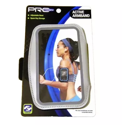 Pro Strength Active Armband Adjustable Band Holds Phone While Running Exercising • $3