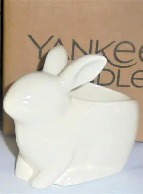 $17.99 • Buy Yankee Candle WHITE BUNNY Tealight Tea Light Holder Easter Rabbit FREE SHIP