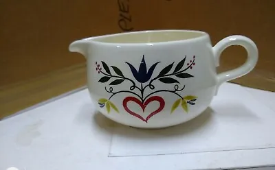 Vintage Homer Laughlin China American Provencial Creamer Pennsylvania Dutch • $10.65