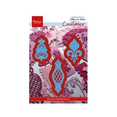 Marianne Design Creatables Dies - Anja's Vintage Ornaments 3 LR0273 • £6.79