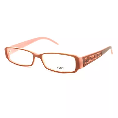 Fendi Women's Eyeglasses FF664 255 Brown/Pink 53 14 140 Frames Rectangle • $29.95