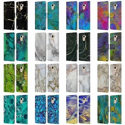 Official Haroulita Marble Leather Book Wallet Case For Wileyfox & Essential • $17.55